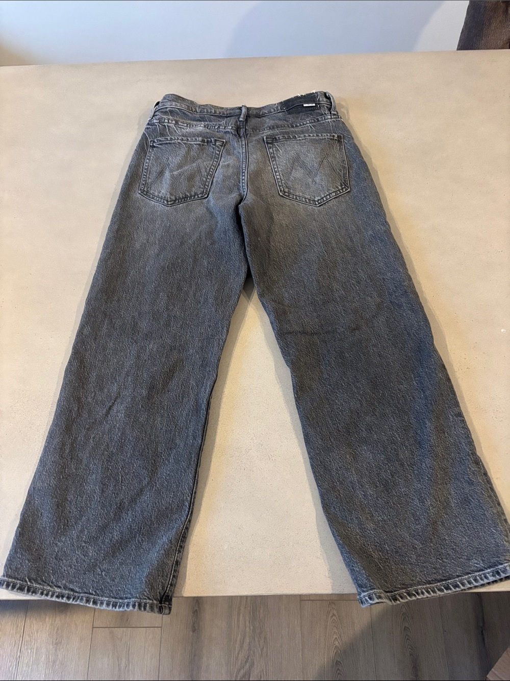 MOTHER The Maven Ankle Mid-Rise Wide-Leg Jeans - Picture 8 of 11
